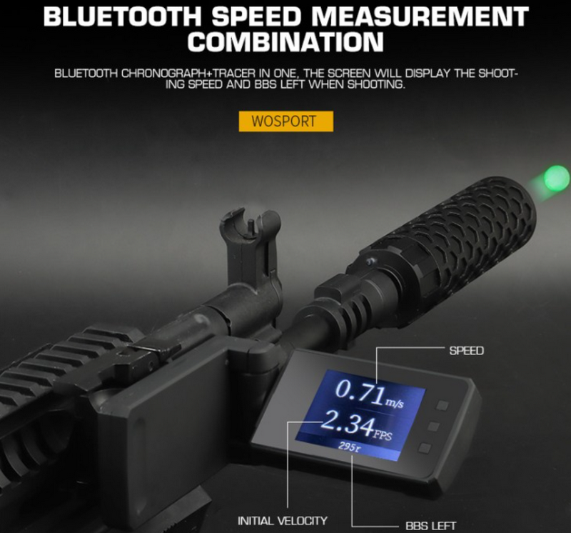 WST Weapon Syncronized Training Set Tracer - Bluetooth by Wosport