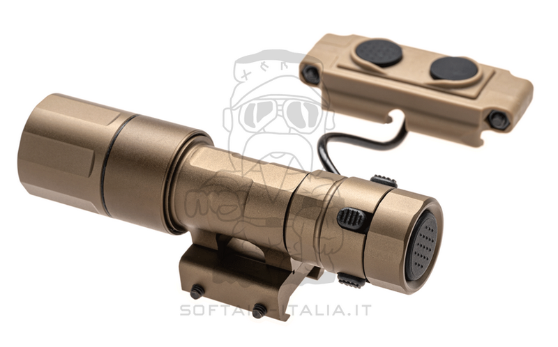 Wadsn REIN 2.0 DE Dark Earth Micro Tactical Light 1000 Lumen by Wadsn