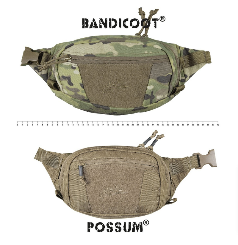 Helikon-Tex POSSUM Waist Bag Marsupio Multicam Black by Helikon-Tex