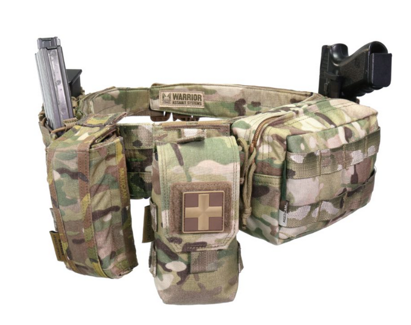 Warrior Assault System Multicam Mk1 Low Profile Direct Action MK1 Shooters MOLLE Belt by Warrior Assault System