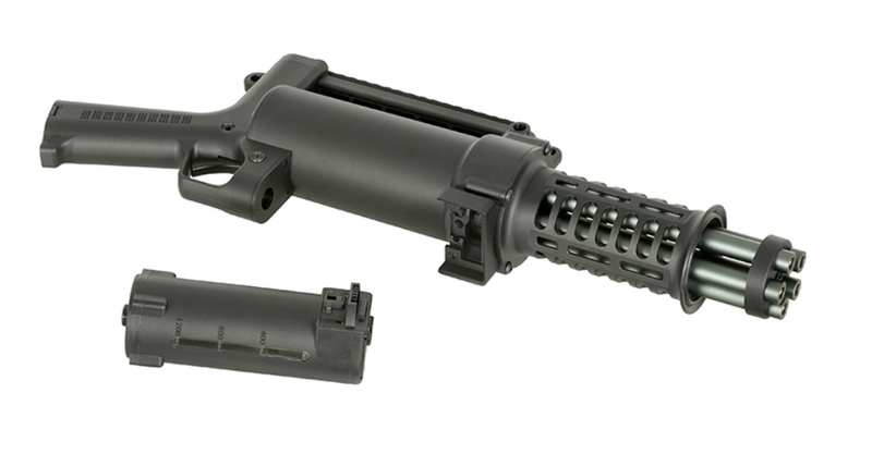 Well WE23-S M134 Tactical Gatling Pro Micro Mini Vulcan Rotary AEG by Well