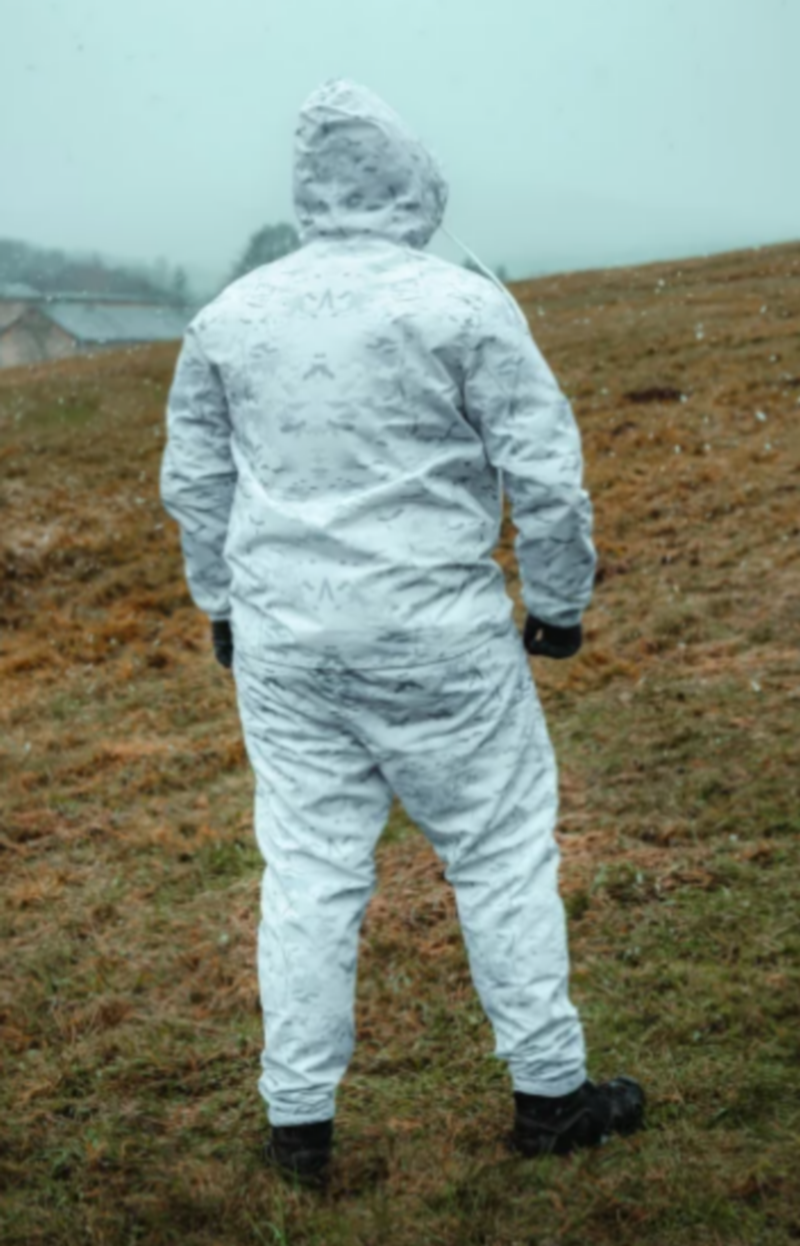 Winter Camo Waterproof Coverall Kit