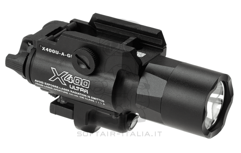 X400 Led - Gren Laser Module Torch 480 Lumen by WADSN