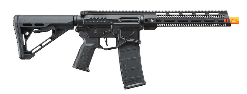 M4 - AR15 R15 Mod 1 Long Rail Airsoft Rifle with Delta Stock by ZION ARMS