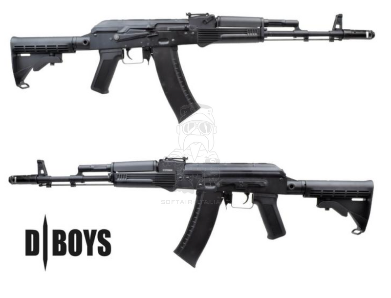 AK74 Bush Master M4 Type Stock Full Metal AEG by DBoys