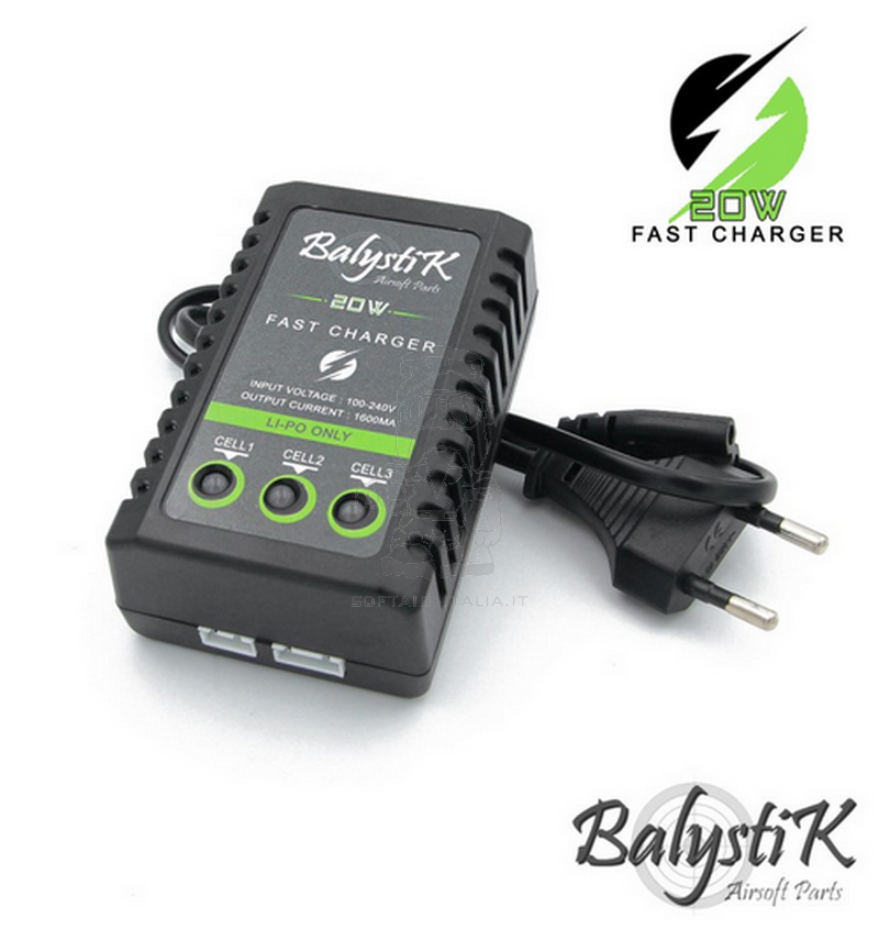 Balystik 20W Fast Li-Po Charger by Balystik