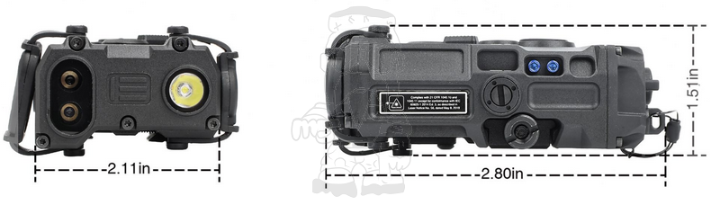 ET OGL Green Laser - IR & Lamp by by Wadsn