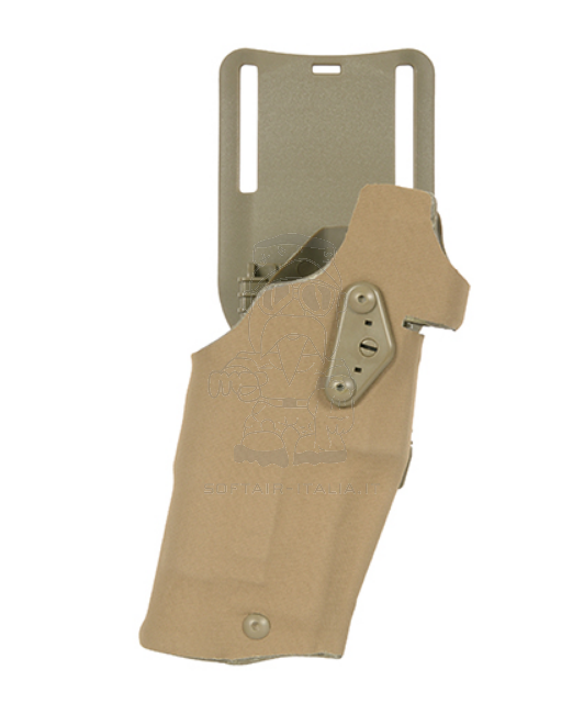 G Series Glock - Umarex G17 - G18 - G19 Softair Pistols Holster Fondina Flashlight  Desert Coyote Tan by Wetac