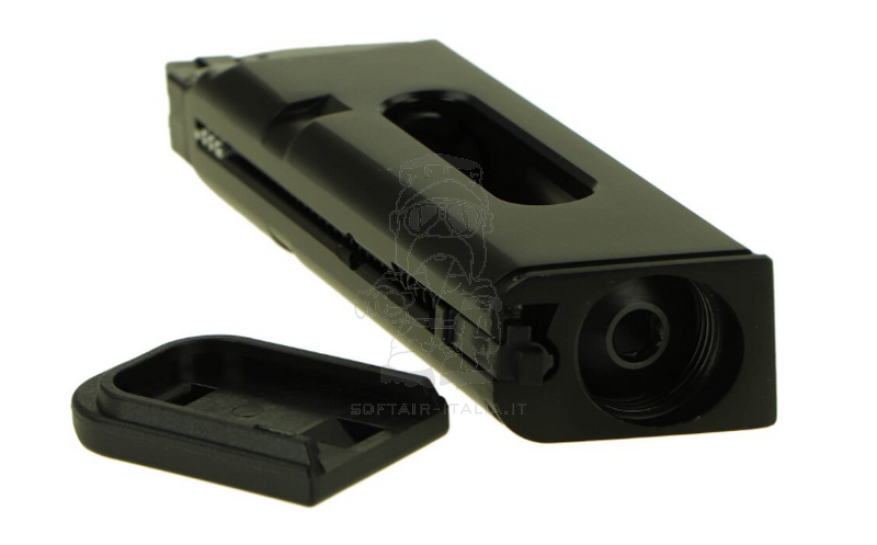 Glock 17 Gen5 MOS Metal Slide 18bb Co2 GBB Magazine Caricatore by SRC - Umarex