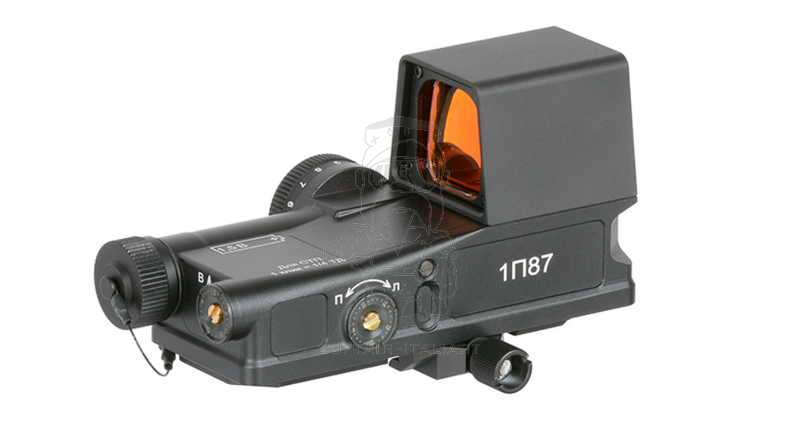 IP87 Russian Style 1x Optical Sight w. 3 Night Vision Compatible Positions by JJ Airsoft