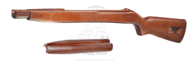 King Arms M1 Springfield Armory - Air Venturi Co2 Rifle Full Wood Stock by King Arms