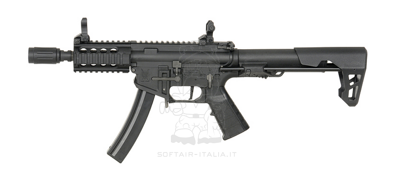 King Arms MP5 PDW 9mm. SBR Mosfet Li-Po Ready Ultra Light AEG by King Arms