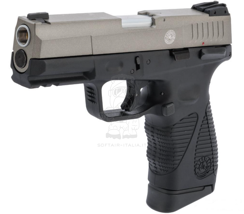 KWC Taurus PT24/7 Co2 G2 GBB Dual Tone Silver Version Metal Slide by Cybergun > KWC