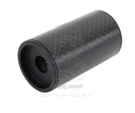 Laylax Carbon Fiber Fat Mode 2 Silencer Silenziatore 54 x 30mm. Thread 14mm CCW by Laylax