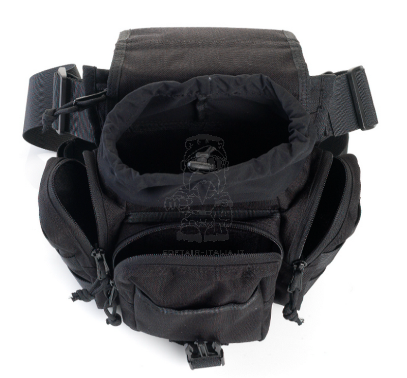 NACC Italian Elite Force MK2 Black WaistPack by S.O.D. Gear