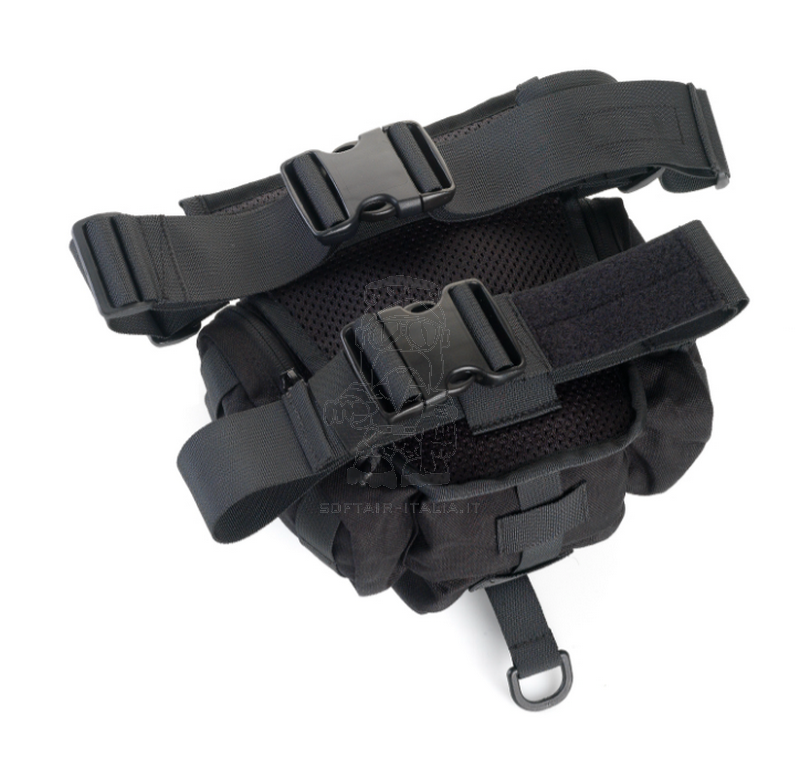 NACC Italian Elite Force MK2 Black WaistPack by S.O.D. Gear