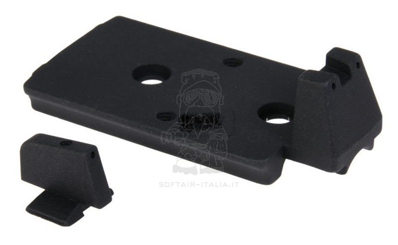 RMR Platform Mount w. Rear Sight Piastrina RMR con Tacca di Mira Posteriore