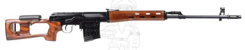 SVD Dragunov Full Wood & Metal Sniper Rifle AEG by A&K