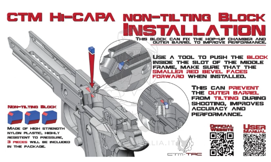 Tokyo Marui Hi-Capa 5.1 & Similars Silver CNC Aluminum Flatline Split Slide by CTM TAC