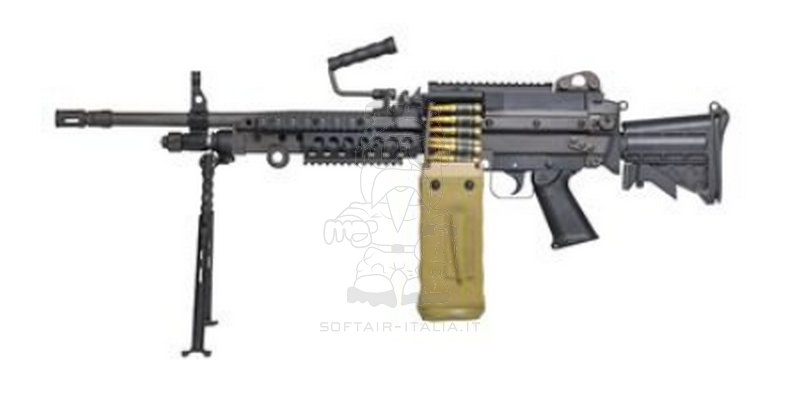 VFC MK48 MOD 1 FN Herstal Retractable Stock AEG Machine Gun by VFC