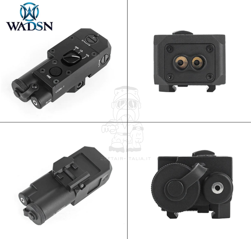 WADSN CQBL-1 IR and Red Laser Full Metal Unit by WADSN