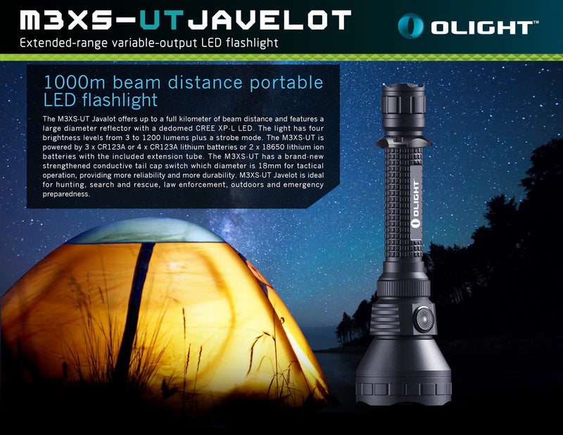 M3XS-UT Javelot 1200 lumen by Olight Technology