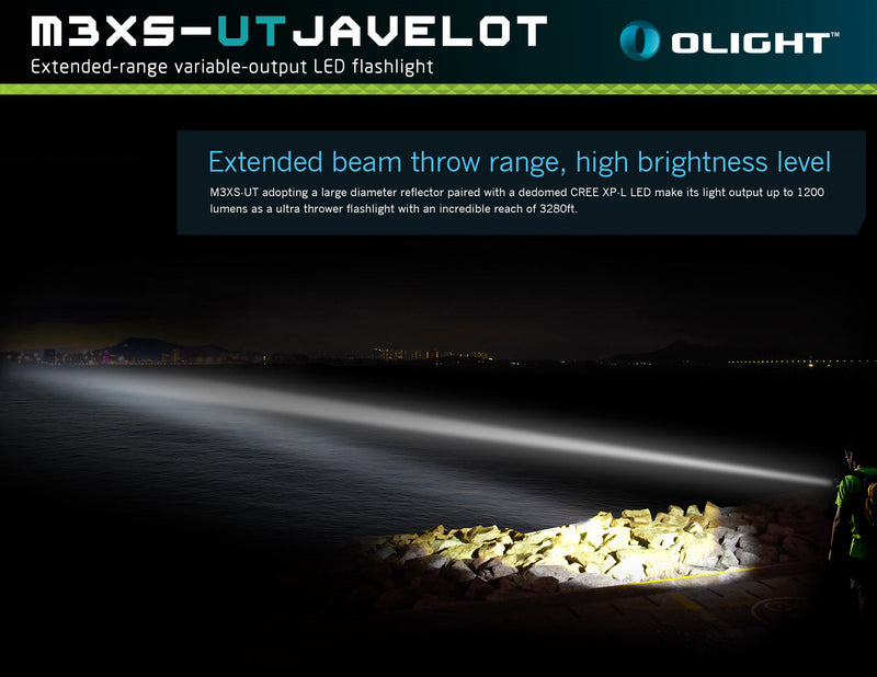 M3XS-UT Javelot 1200 lumen by Olight Technology