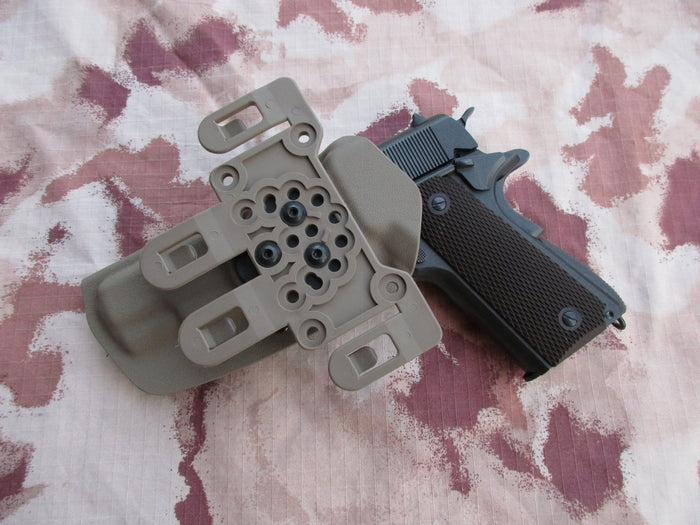 Vega Holster 1911 .45 Government MOLLE Fondina Rigida Tan by Vega Holster