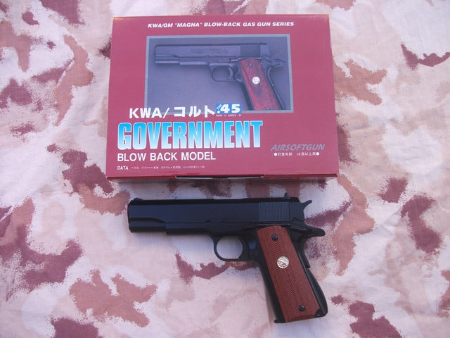 1911 Government GBB Scritte e Loghi Originali WA by Kwa