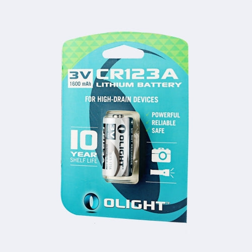 Batteria CR123A 3V 1600mAh by Olight Technology