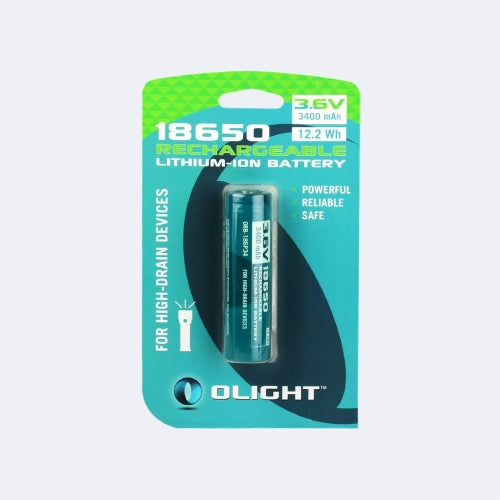 18650 3,6v 3400mAh Batteria Ricaricabile by Olight Technology