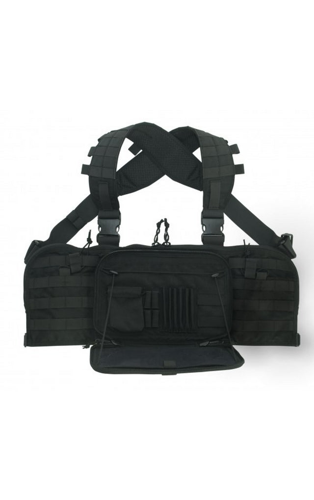 S.C.R.M. Spectre Chest Rig Molle Black by S.O.D. Gear