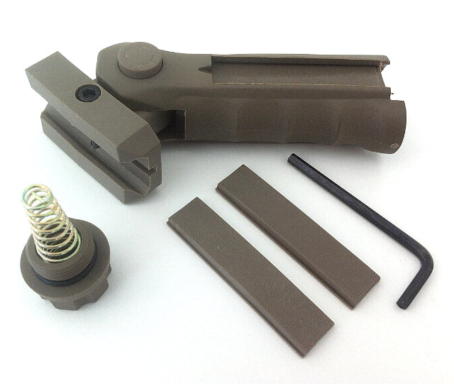 Vertical Forward Grip Tan a Cinque Posizioni