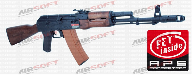 AK ASK201 Full Wood & Metal Scarrellante