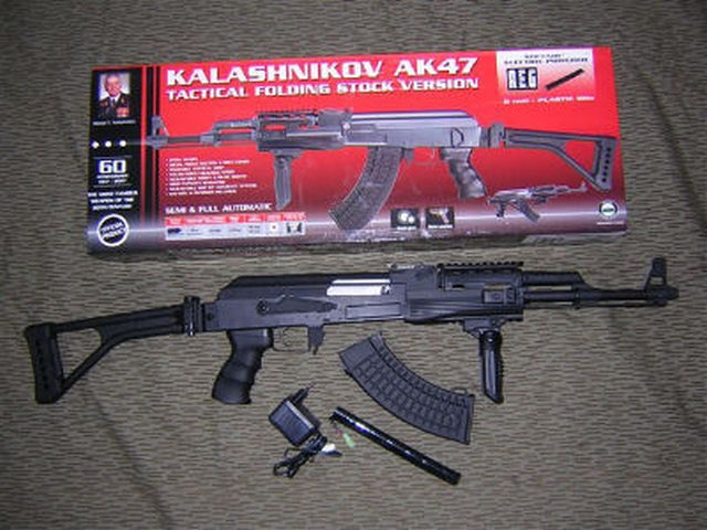 AK47 Folding Stock Cybergun 3P