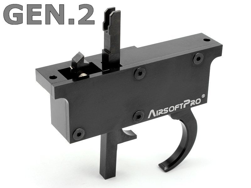 AirsoftPro MB01 - MB04 - MB05 - MB08 - L96 Type & AW.338 Gruppo di Scatto CNC Steel Reinforced Trigger Mechanism by AirsoftPro