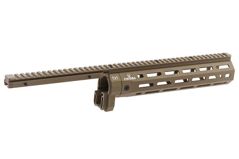 Ares Amoeba CNC DE Dark Earth Handguard for Amoeba STRIKER Series