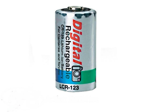 LCR123 - CR123 Rechargeable Lithium Battery