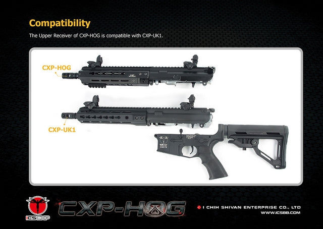 CXP HOG Keymod Blow Back EBB Front Wire by Ics