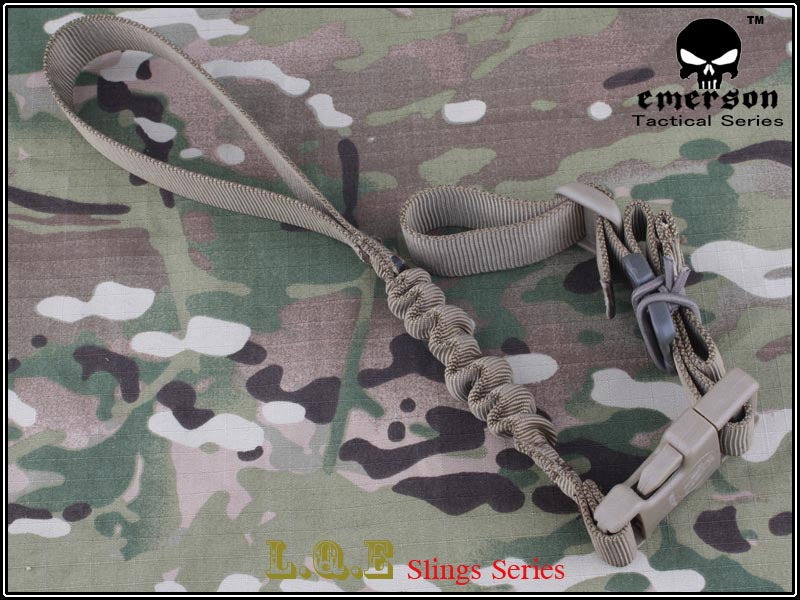 Troy L.Q.E. Tactical Gun Sling Coyote Brown by Emerson