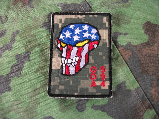 ODA 994 Embroidery Patch ACU