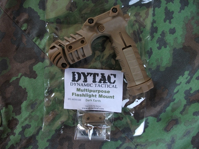 Flashlight Multipurpose Mount Dark Earth by Dytac