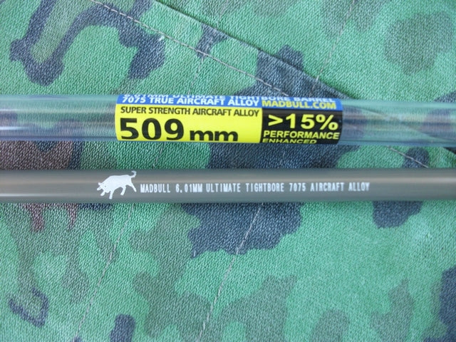 MadBull 6,01mm. Ultimate Tight Bore Barrel 509mm. Canna Interna di Precisione by MadBull