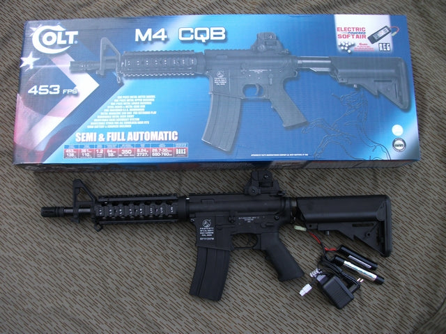 M4 R.I.S. CQB Colt Scritte e Loghi Originali Full Metal by Cybergun