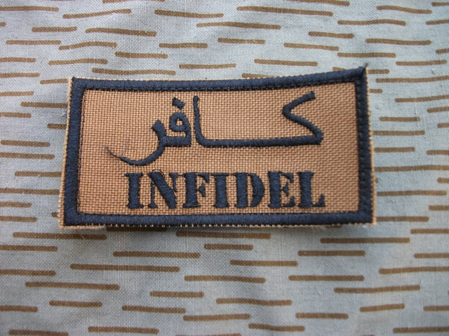 Infidel Patch su Cordura 1000 Denari