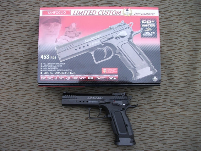 Tanfoglio Limited Custom Scarrellante Co2 Full Metal by Kwc per Cybergun