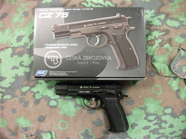 CZ 75 Full Metal Scarrellante Blowback Ceska Zbrojovka by Kjw