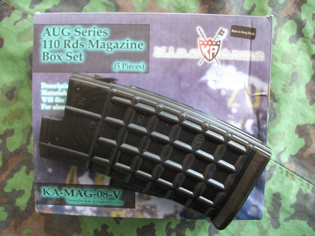 Steyr Kit da 5 Caricatori Monofilari da 110bb by King Arms