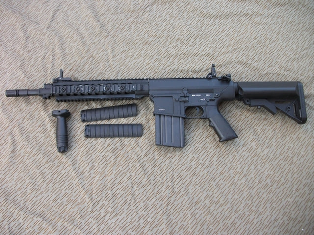 SR25 Crane Stock Full Metal AEG by A&K