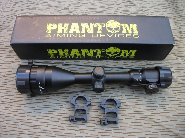 Ottica 3-9x50 15 Yds-8 Reticolo Illuminato by Phantom